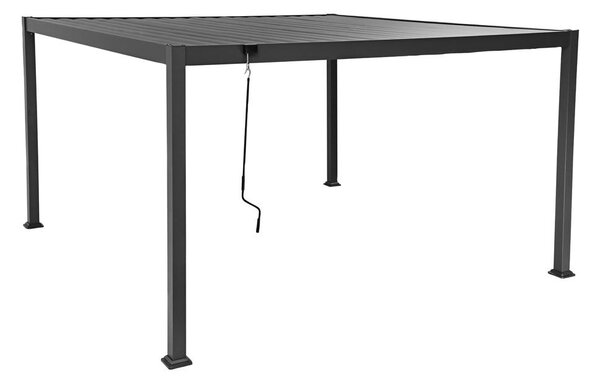 Hliníková bioklimatická pergola s lamelami 4 x 4 M