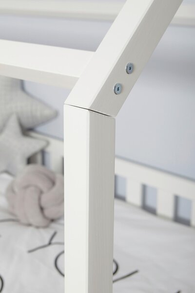 DOMČEKOVÁ POSTEĽ, 90/200 cm biela MID.YOU - Detské izby, Online Only