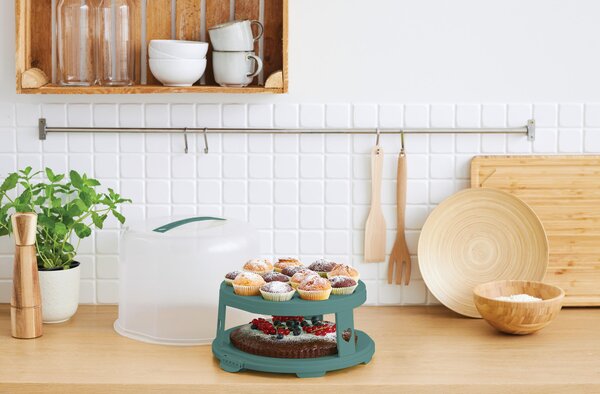 BOX NA PRENÁŠANIE MÚČNIKOV FRESH Rotho - Stolovanie & servírovací riad