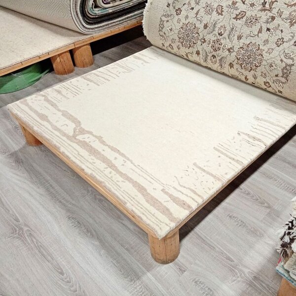 Koberec z vlny Nomade de Luxe 707 beige 1,40 x 2,00 m