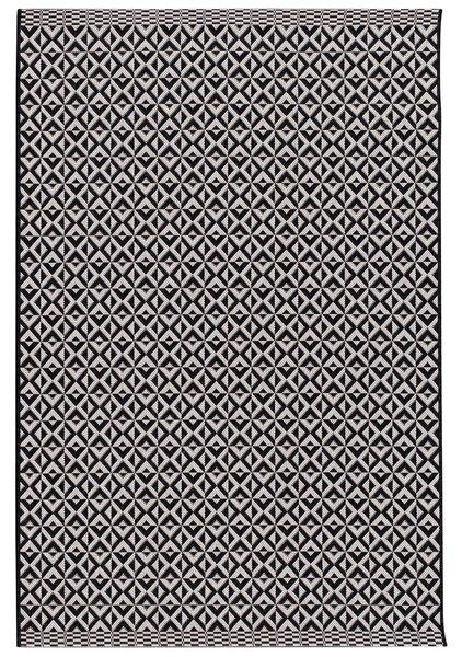 Koberec Modern Geometric black/wool, 120x170cm