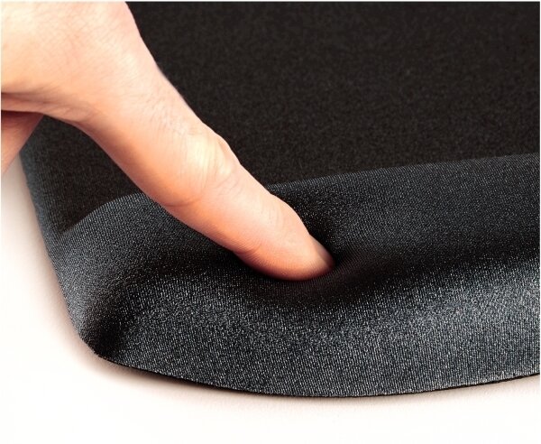 Podložka pod myš a zápästie Fellowes PlushTouch, modrá