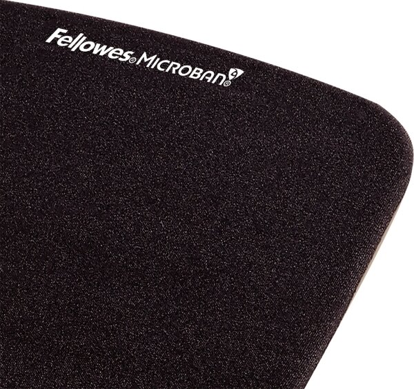 Podložka pod myš a zápästie Fellowes PlushTouch, modrá