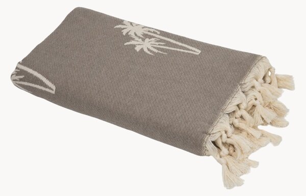 Hammam uterák z bavlneného žakáru Palmier