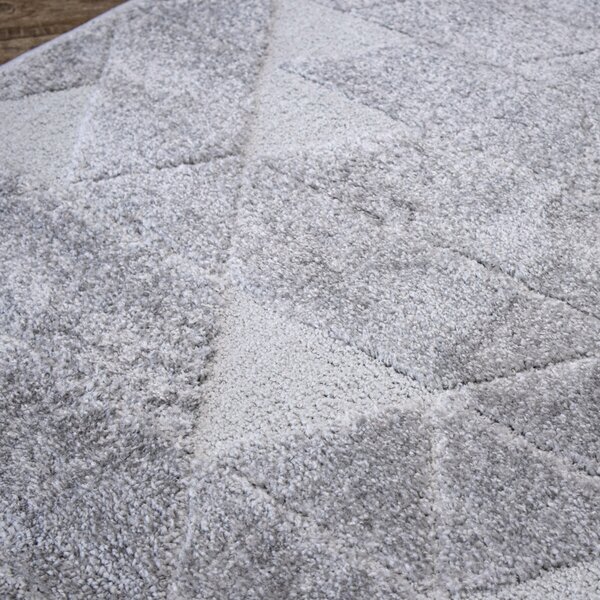 Angel Carpet, Kusový koberec Aurora 11 Grey, 80x150, šedá, kancelária