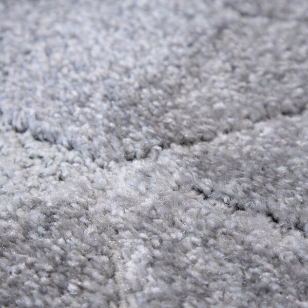 Angel Carpet, Kusový koberec Aurora 11 Grey, 80x150, šedá, kancelária