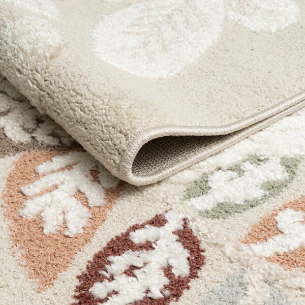 Angel Carpet, Kusový koberec Aurora 25 Beige, 60x110, béžová, kancelária