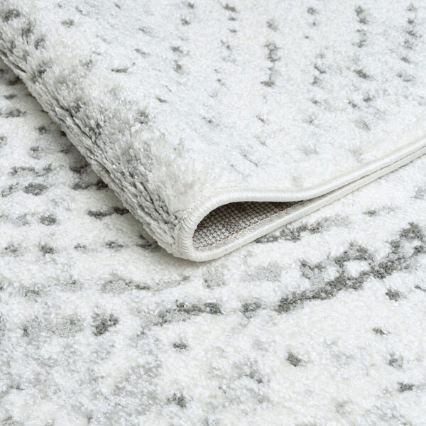 Angel Carpet, Kusový koberec Aurora 55 Grey, 60x110, šedá, kancelária