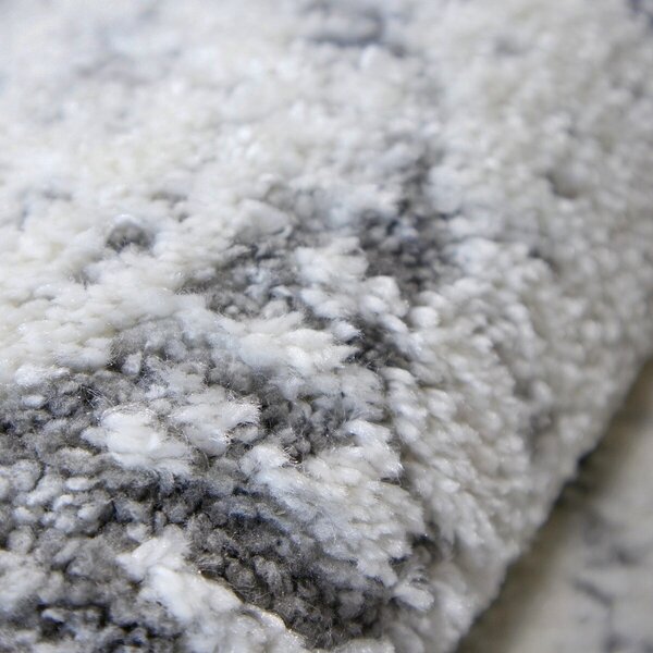 Angel Carpet, Kusový koberec Aurora 55 Grey, 60x110, šedá, kancelária