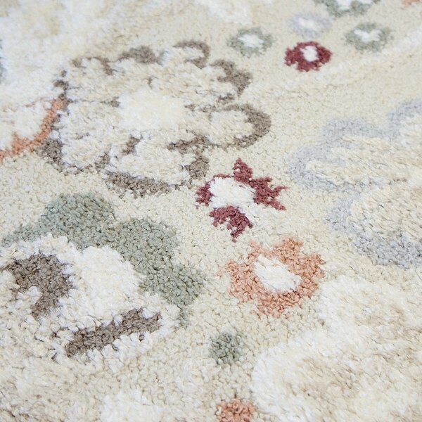 Angel Carpet, Kusový koberec Aurora 25 Beige, 60x110, béžová, kancelária