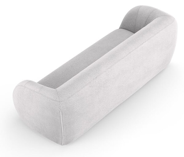 Svetlosivá pohovka z textílie buklé 230 cm Essen – Cosmopolitan Design