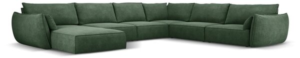 Tmavozelená rohová pohovka (pravý roh) Vanda - Mazzini Sofas
