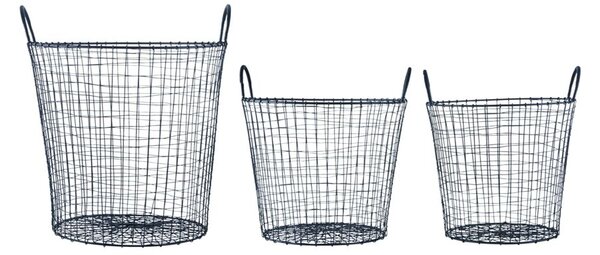 MUZZA ÚLOŽNÝ KÔŠ WIRE ČIERNY 3KS