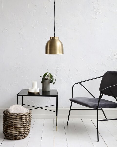 MUZZA STROPNÁ LAMPA BOWL MOSADZNÁ MALÁ