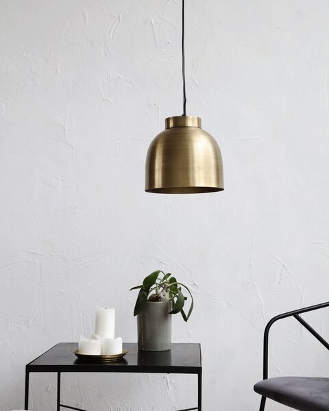 MUZZA STROPNÁ LAMPA BOWL MOSADZNÁ MALÁ