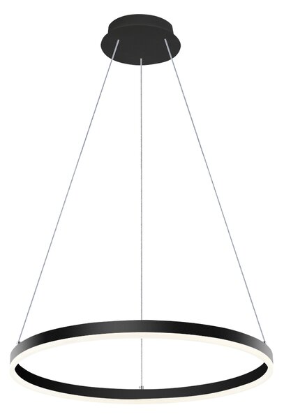 Závesné svietidlo Circle P-Z 60 2700K/3000K/4000 K čierna TRIAC