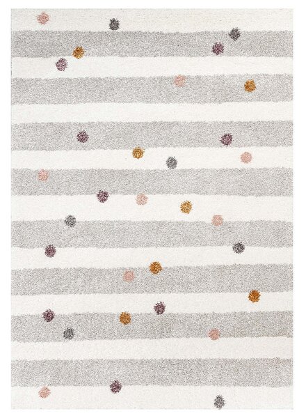 Franc Koberec Stripes and Dots beige 120x170cm
