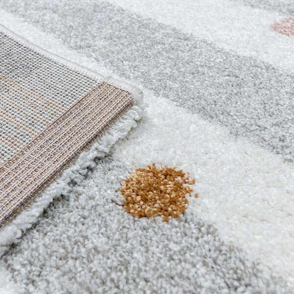 Franc Koberec Stripes and Dots beige 120x170cm