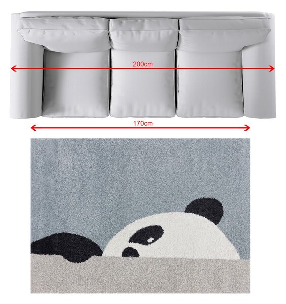 Franc Koberec Shy Panda 120x170cm