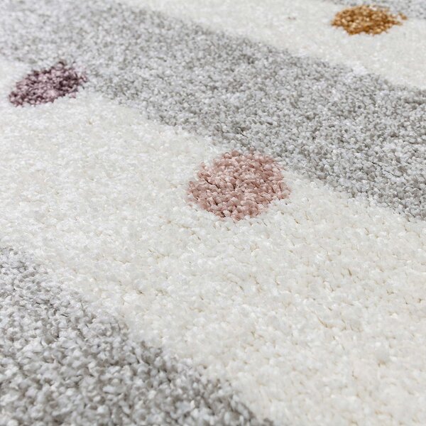 Franc Koberec Stripes and Dots beige 120x170cm