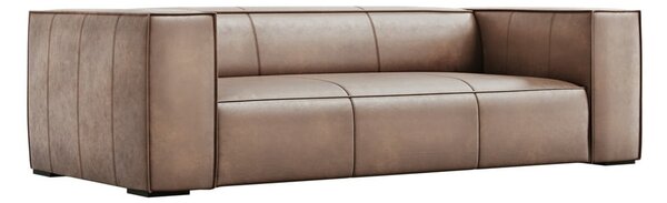 Svetlohnedá kožená pohovka 227 cm Madame - Windsor & Co Sofas