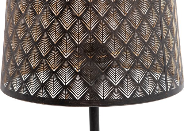 MUZZA Stolná lampa kars mosadzná