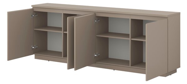 ŠIROKÁ KOMODA, taupe, 200/72/34,5 cm MID.YOU - Online Only drobný nábytok, Online Only