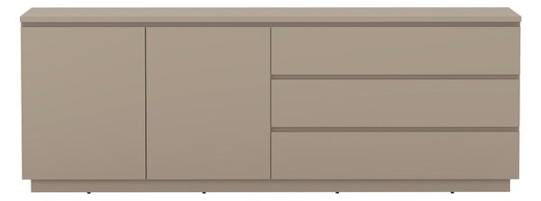 ŠIROKÁ KOMODA, taupe, 200/72/34,5 cm MID.YOU - Online Only drobný nábytok, Online Only