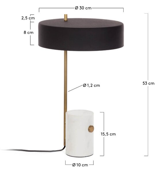 MUZZA STOLNÁ LAMPA MASINA