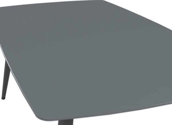STÔL NA TERASU, kov, sklo, 105/40/60 cm Ambia Garden - Online Only záhrada, Online Only