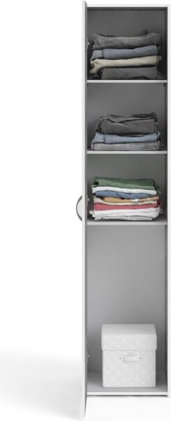 FALCO Šatníková skriňa Sid 40 cm biela