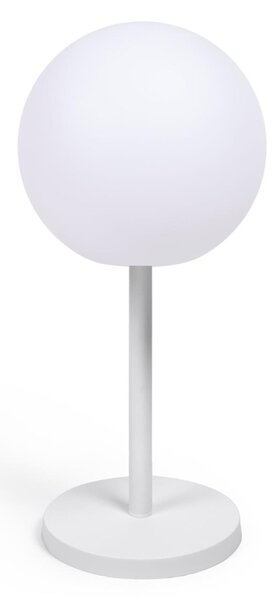 MUZZA NABÍJACIA STOLNÁ LAMPA MIMOZA 64 cm biela