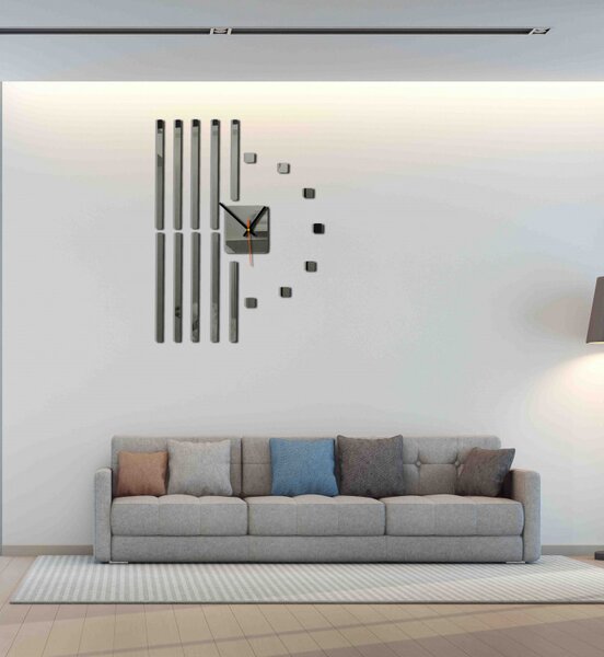 Moderné nalepovacie hodiny z plexiskla – štýlový dizajn I SENTOP X0034
