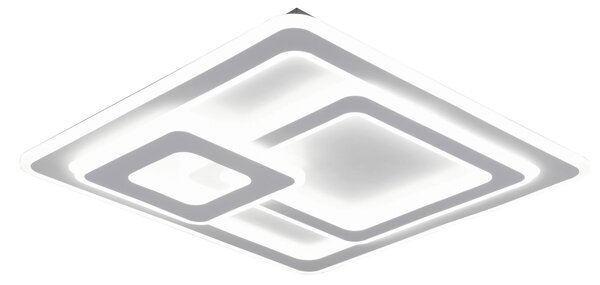 STROPNÉ LED SVIETIDLO, 51,5/51,5/7 cm Novel - Interiérové svietidlá