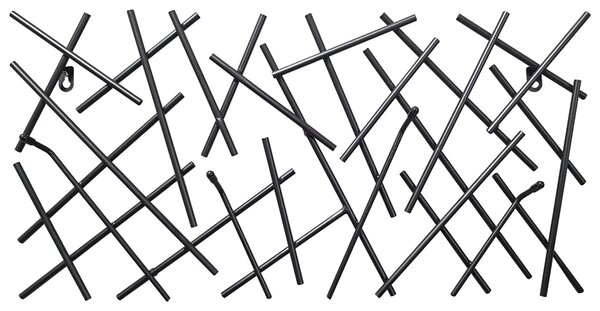 NÁSTENNÝ VEŠIAK, 60/30/5 cm - Online Only drobný nábytok, Online Only