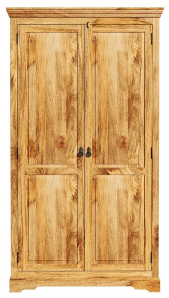 Skriňa Guru 110x200x60 indický masív mango