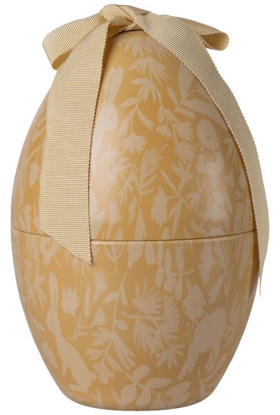 Kovové veľkonočné vajíčko Egg Cream Yellow 18 cm