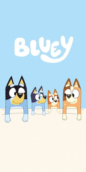 Jerry Fabrics Detská osuška s potlačou - Bluey | 70 x 140 cm
