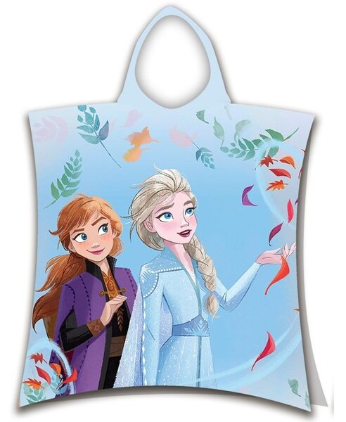 Jerry Fabrics Detské pončo-osuška - Lilo a Stitch - modrá
