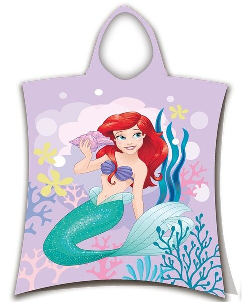 Jerry Fabrics Detské pončo-osuška - Lilo a Stitch - modrá