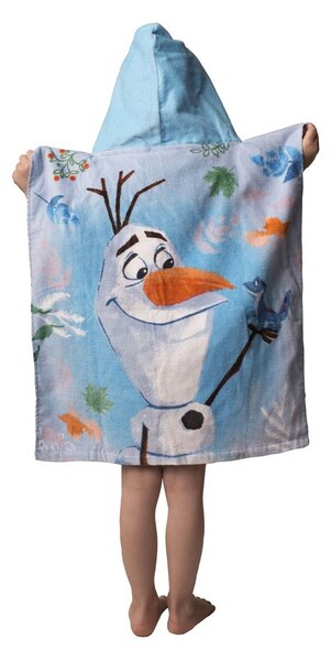 Jerry Fabrics Detské pončo-osuška - Lilo a Stitch - modrá