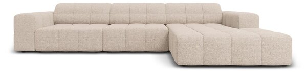Béžová rohová pohovka (pravý roh) Chicago – Cosmopolitan Design