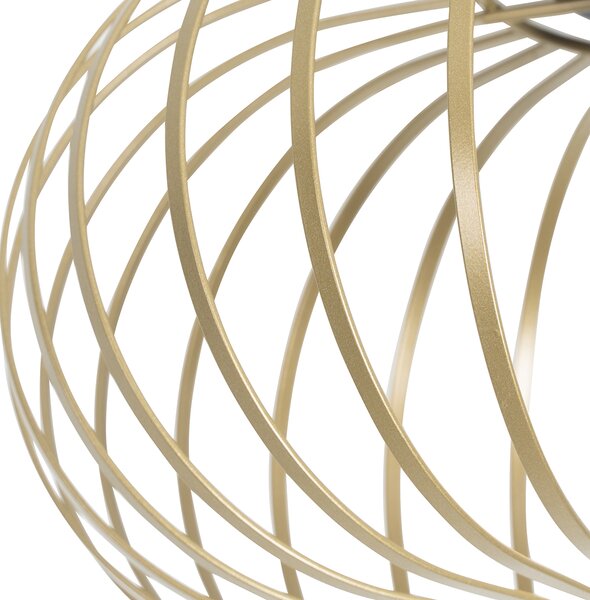 Inteligentné stropné svietidlo zlaté 39 cm vrátane Wifi G95 - Johanna