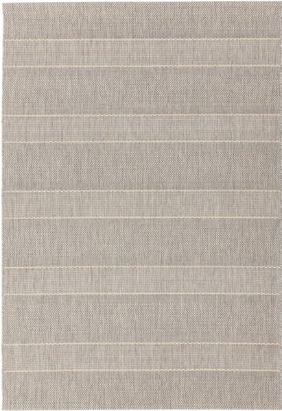 ASIATIC LONDON Alfresco Patio Beige Stripe - koberec ROZMER CM: 160 x 230