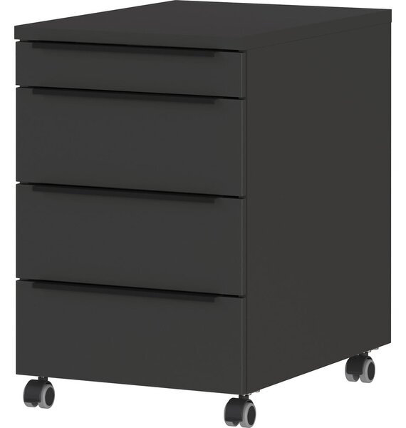 Antracitová skrinka 42x63 cm Mailand – Germania