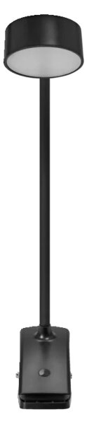 Osram - stmievateľná stolová LED lampa so svorkou OFFICE LINE LED/4,8W/230V čierna