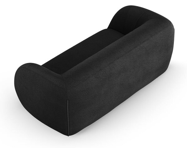 Tmavosivá pohovka z textílie buklé 210 cm Essen – Cosmopolitan Design