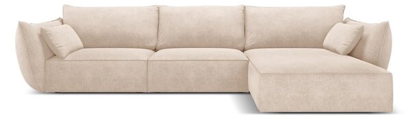 Béžová rohová pohovka (pravý roh) Vanda - Mazzini Sofas