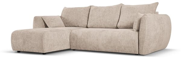 Béžová rohová pohovka (ľavý roh) Matera – Cosmopolitan Design
