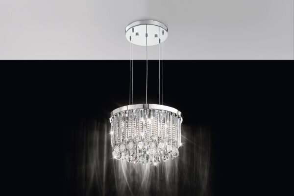 Eglo 93425 - Luster na lanku CALAONDA 7xG9/33W/230V